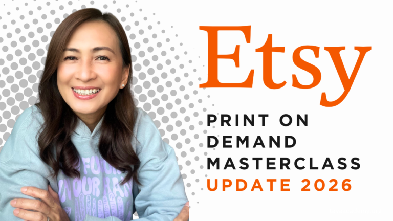 Etsy POD Print on Demand Masterclass สร้างรายได้ ด้วยการขาย POD บน Etsy