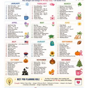FREE PDF Holiday T-Shirt Planner US
